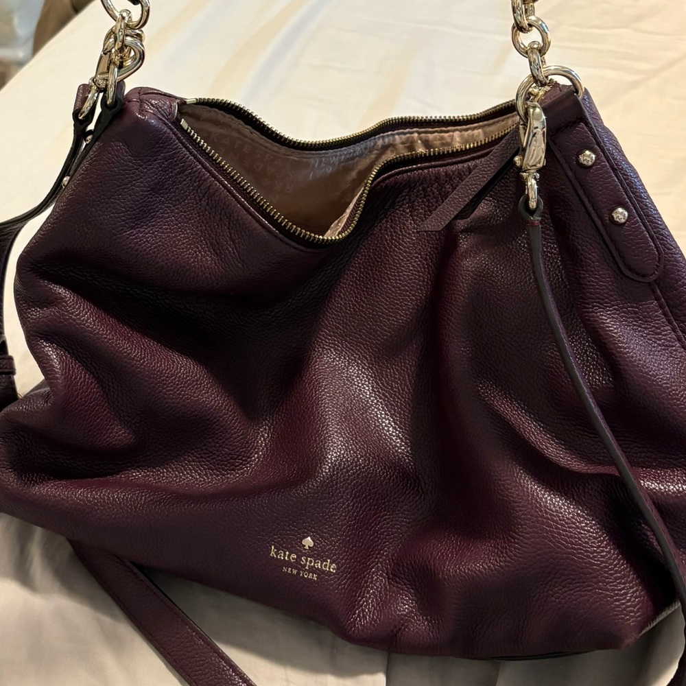 Kate Spade Deep Purple Shoulder Bag